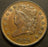 1828 Half Cent - 13 Stars AU+