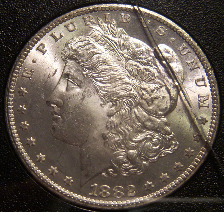 1882-CC Morgan Dollar - GSA ANCAS MS 64