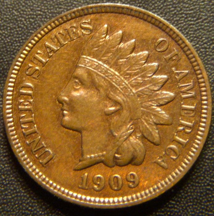 1909 Indian Head Cent - AU