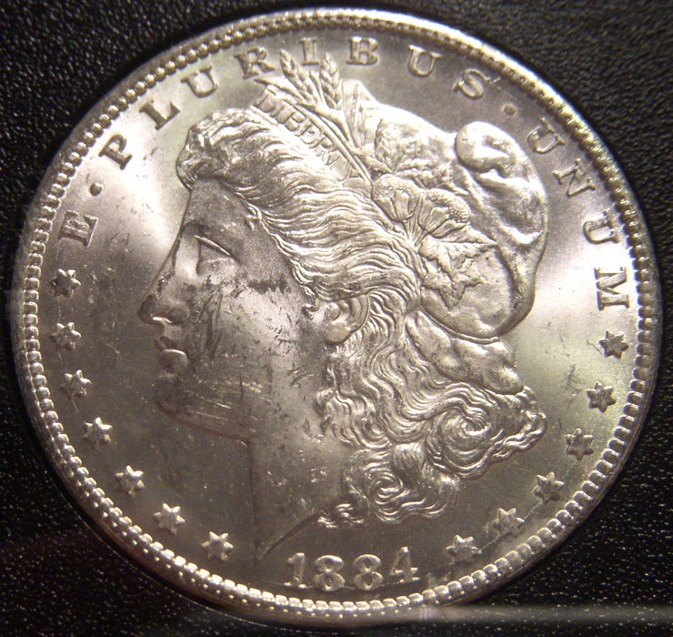 1884-CC Morgan Dollar - GSA ANCAS MS 62