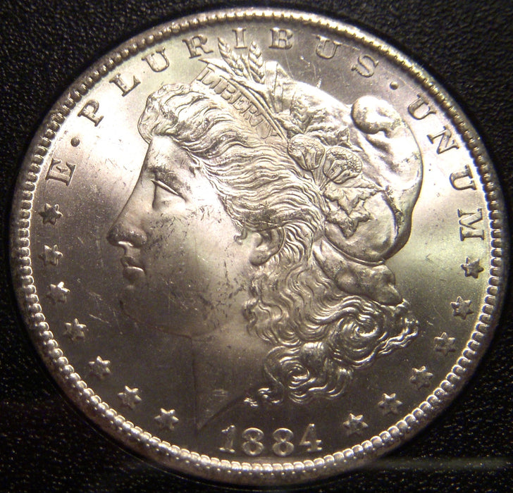 1884-CC Morgan Dollar - GSA ANCAS MS 64