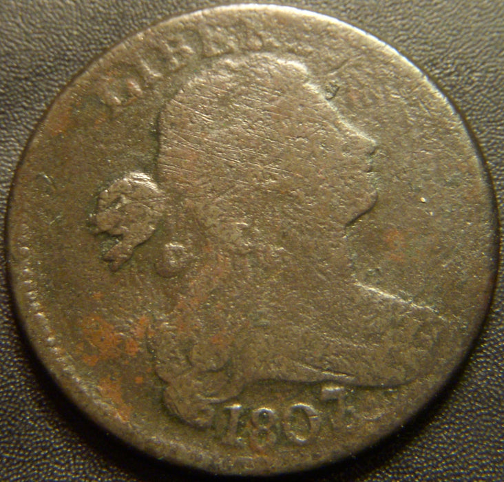 1807/6 Large Cent - Good