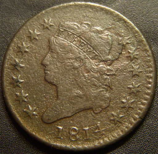 1814 Large Cent - P4 Fine Details