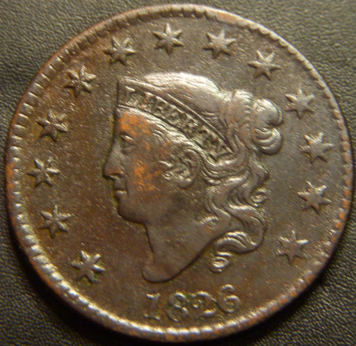 1826 Large Cent - Very Fine