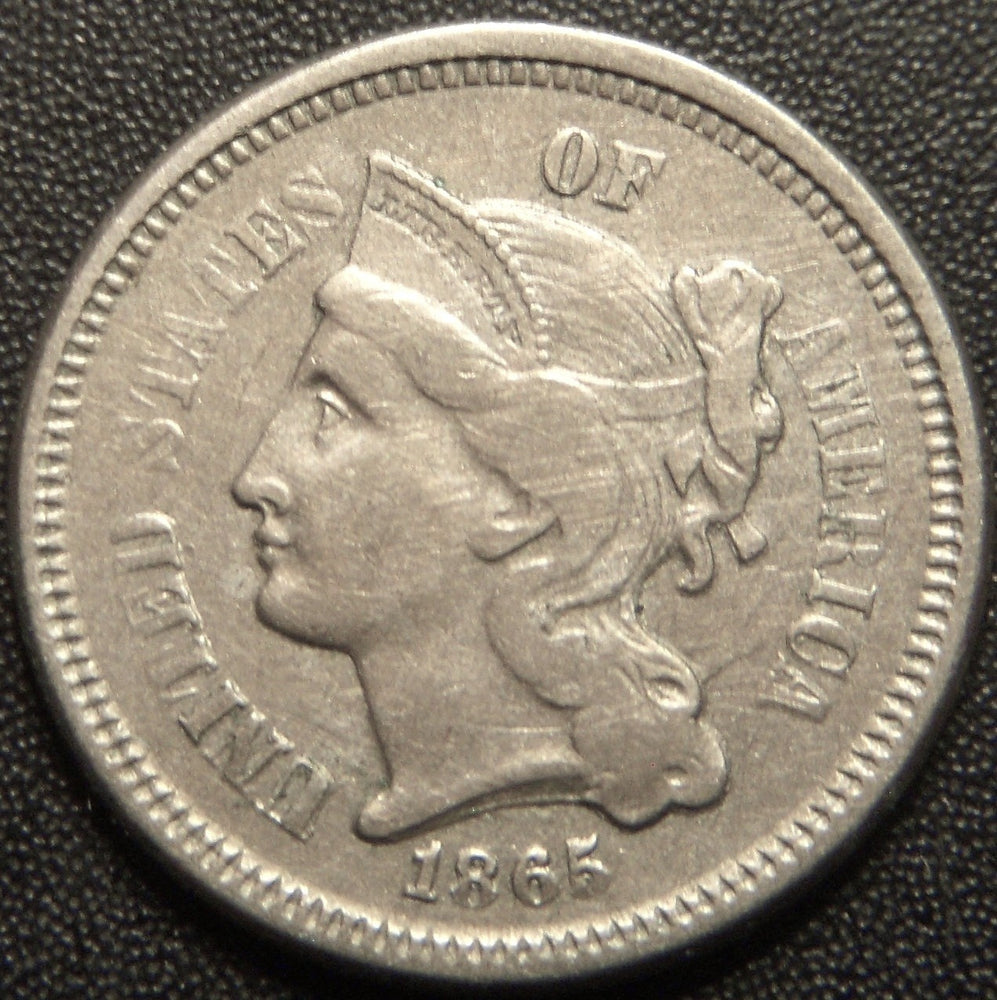 1965 Three Cent - Very Fine