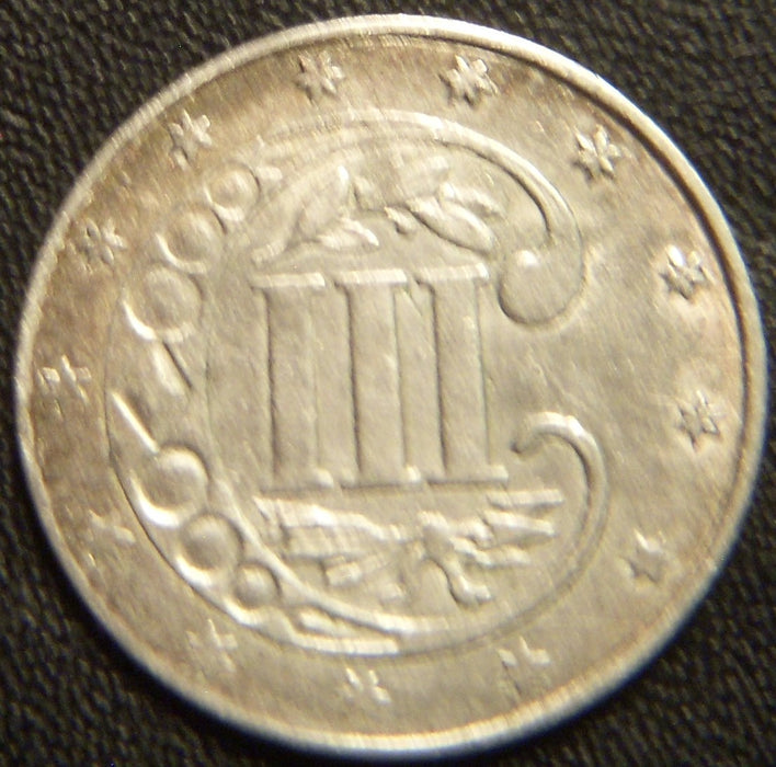 1861 Silver Three Cent - Extra Fine