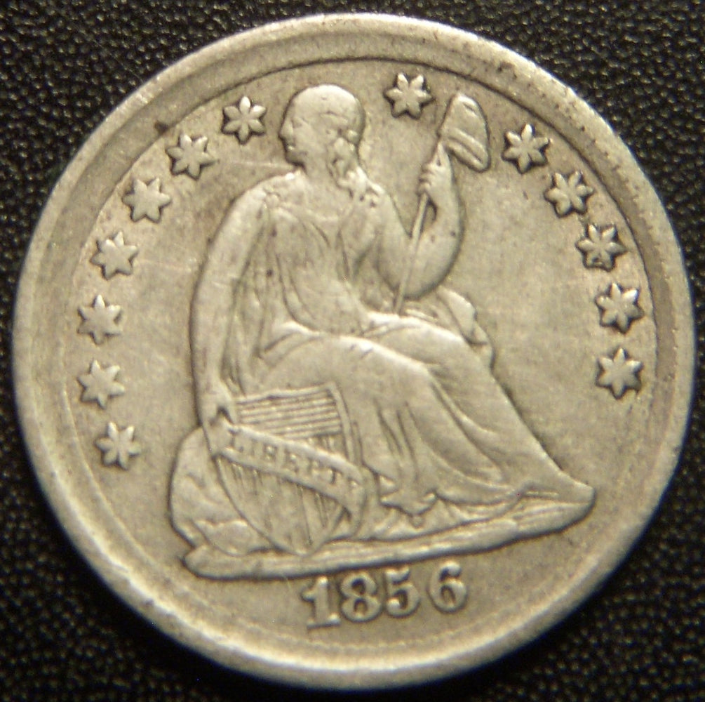1856 Seated Half Dime - Very Fine