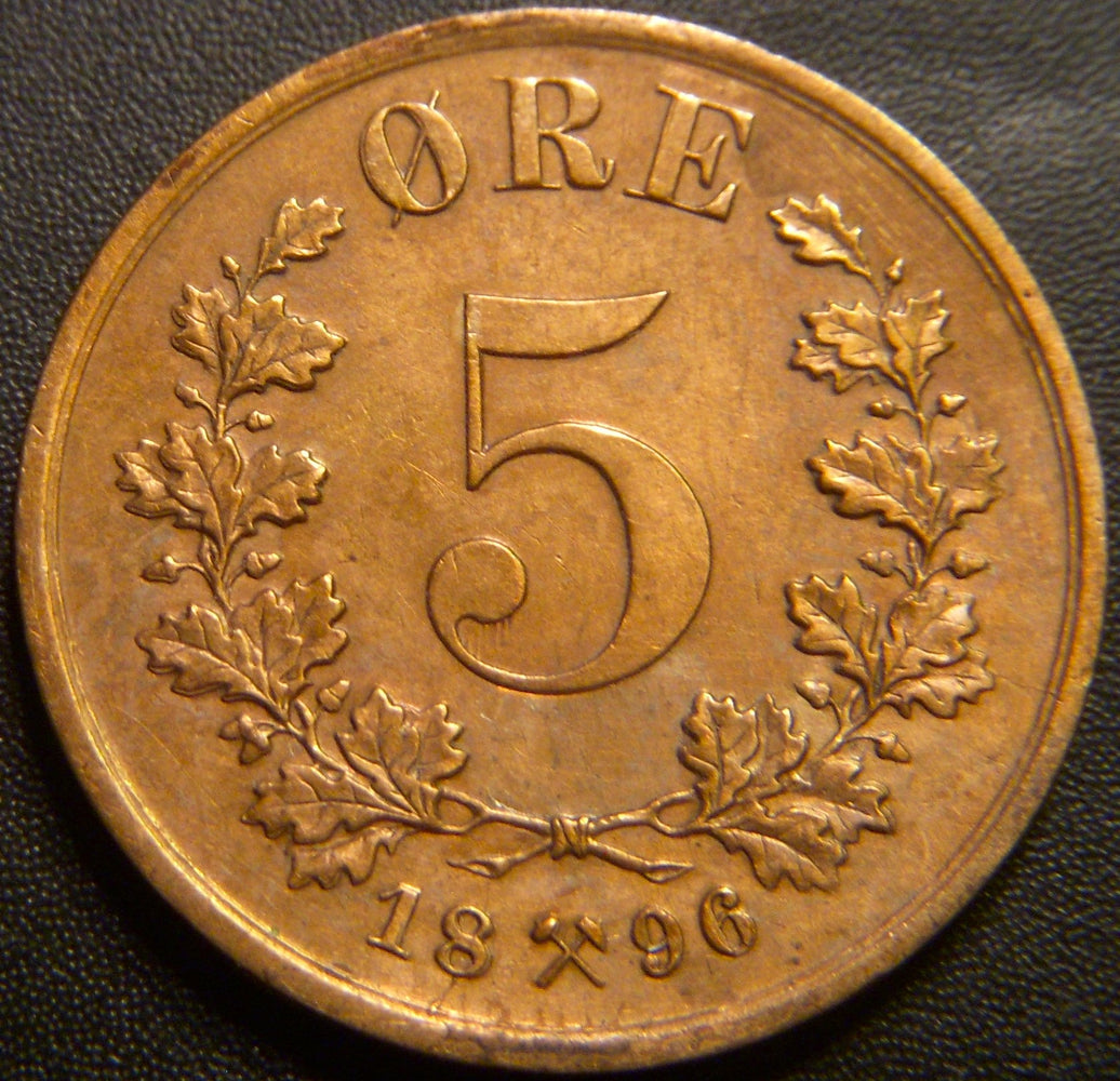 1896 5 Ore - Norway