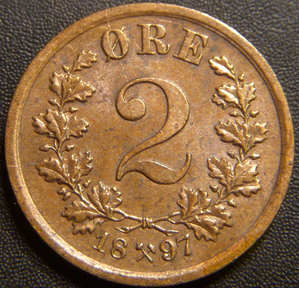1897 2 Ore - Norway