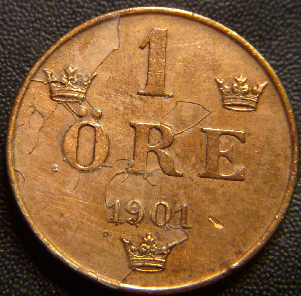 1901 1 Ore - Sweden