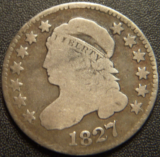 1827 Bust Dime - Very Good