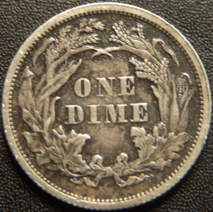 1871 Seated Dime - Extra Fine