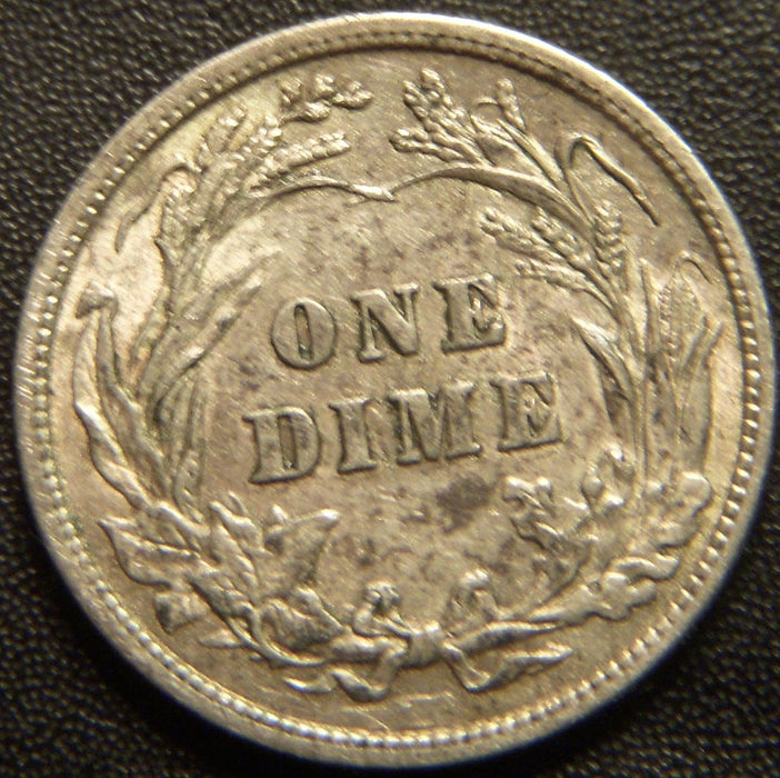 1916 Barber Dime - AU