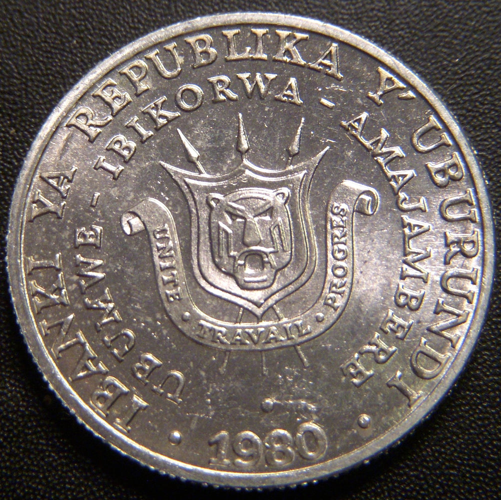 1980 5 Franc - Burundi