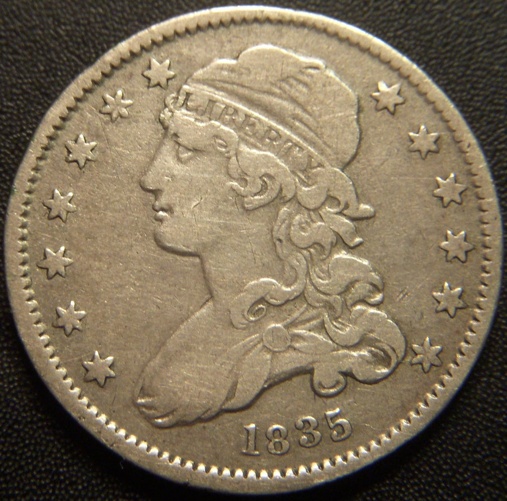 1835 Bust Quarter - Very Fine