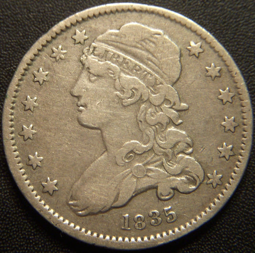 1835 Bust Quarter - Very Fine
