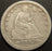 1853 Seated Quarter - Arrow & Rays Fine