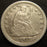 1877-S Seated Quarter - VF/F