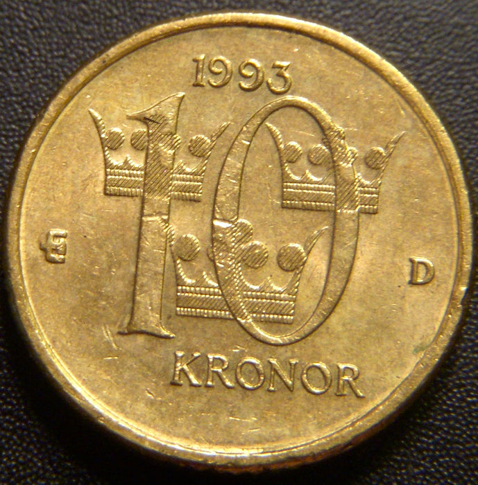 1993D 10 Kronor - Sweden