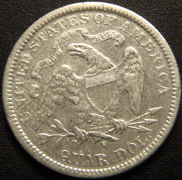 1877-S Seated Quarter - VF/F