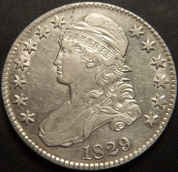 1829 Bust Half Dollar - AU