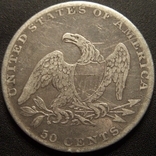 1837 Bust Half Dollar - Fine Details