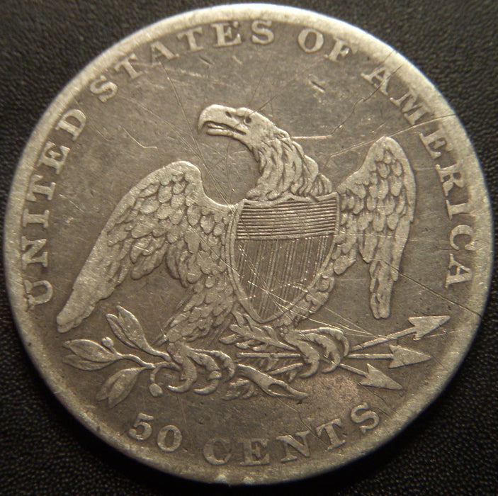 1837 Bust Half Dollar - Fine Details