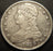 1838 Bust Half Dollar - Extra Fine Details