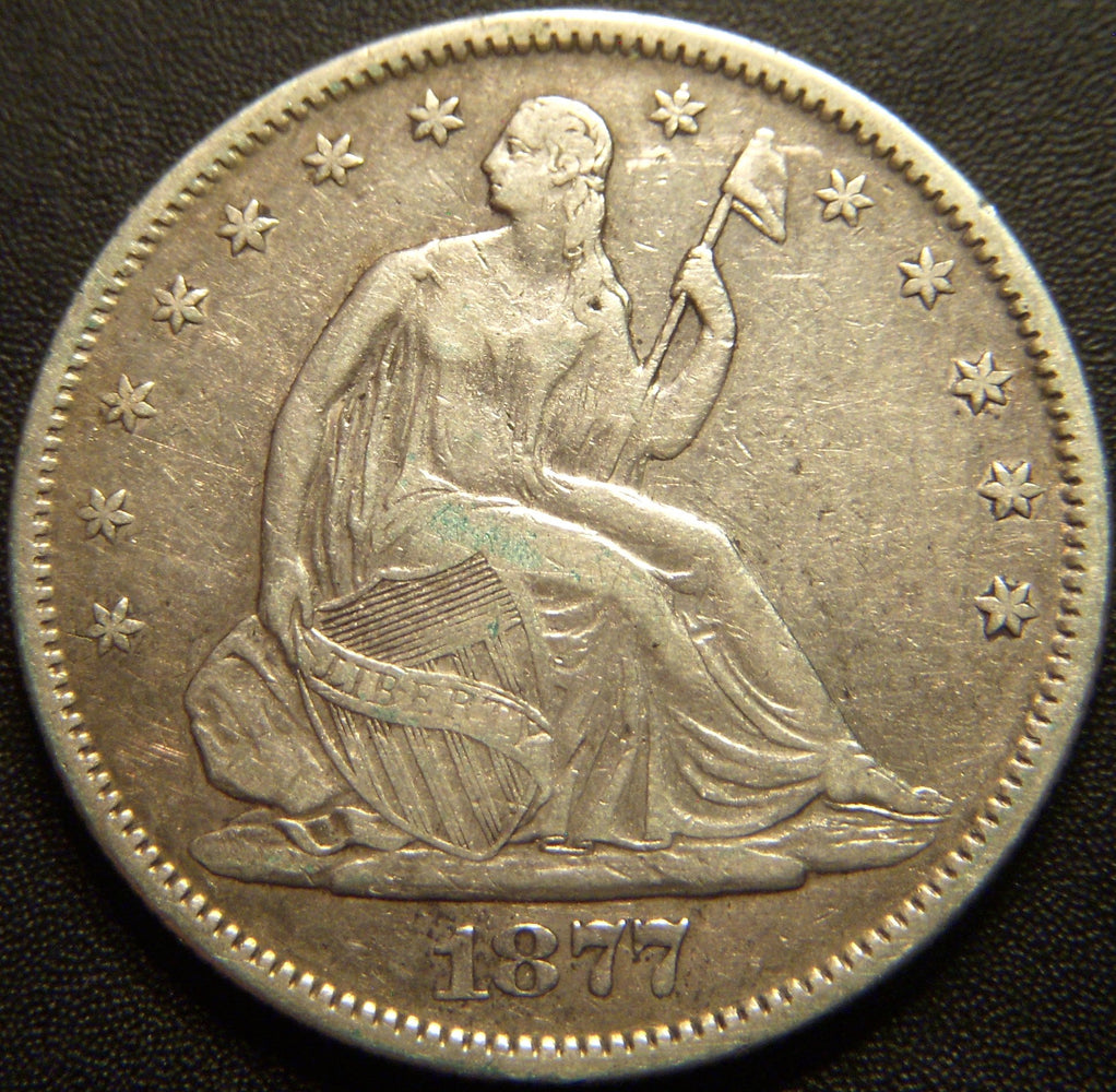 1877-S Half Dollar - Very Fine