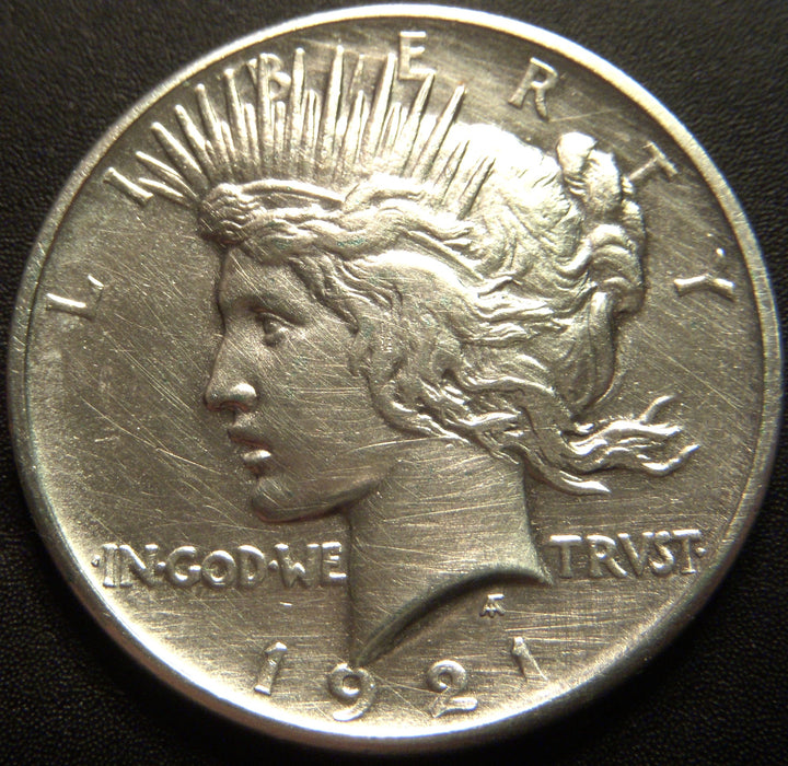 1921 Peace Dollar - Extra Fine Details