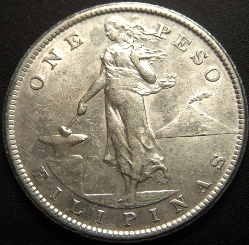1907-S Peso - Philippines