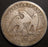 1854-O Seated Quarter - Huge O Very Good