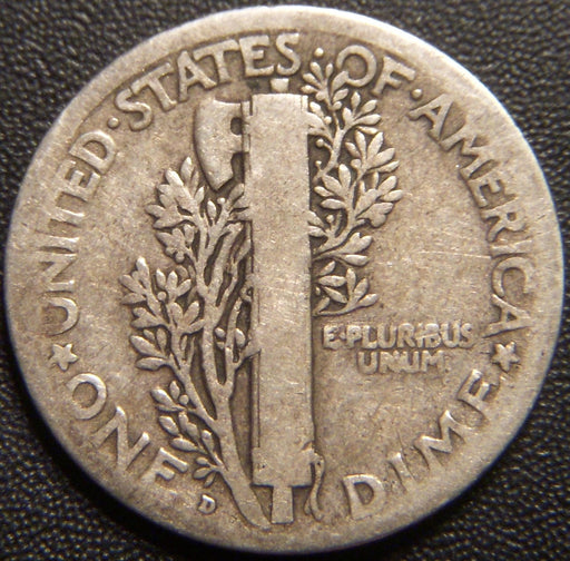 1921-D Mercury Dime - Good