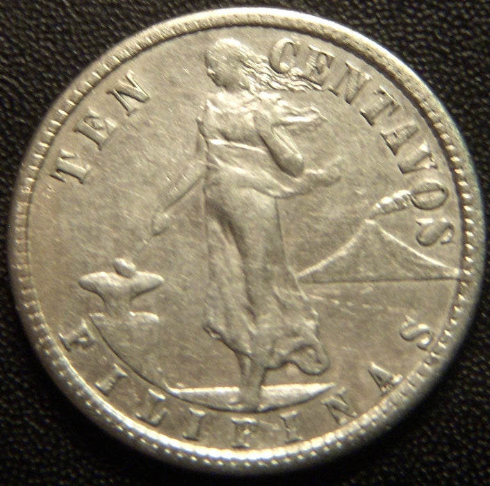 1908-S 10 Centavos - Philippines