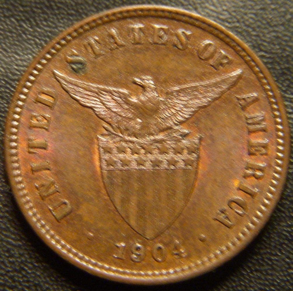 1904 1/2 Centavo - Philippines