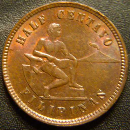 1904 1/2 Centavo - Philippines