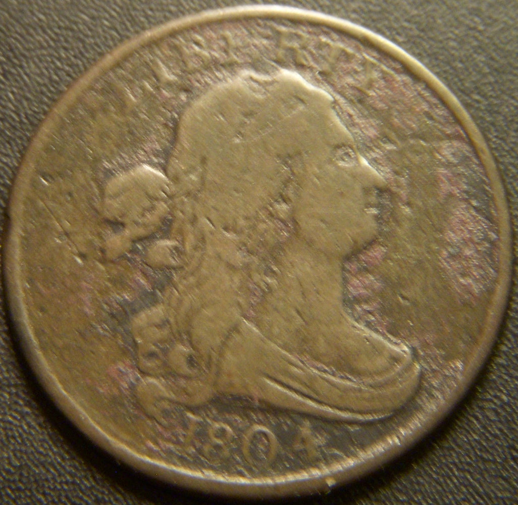 1804 Half Cent - P4NS Fine