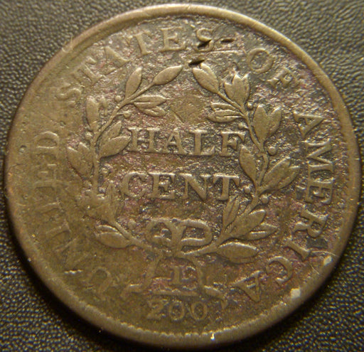 1804 Half Cent - P4NS Fine