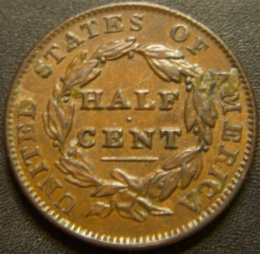 1835 Half Cent - AU
