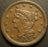 1853 Half Cent - AU