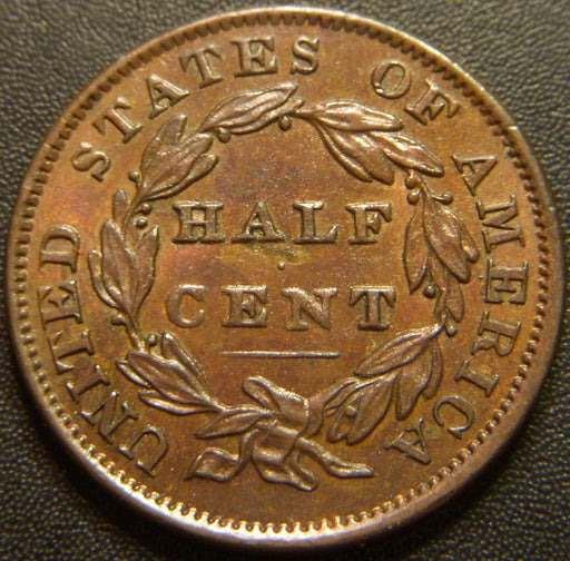 1834 Half Cent - AU