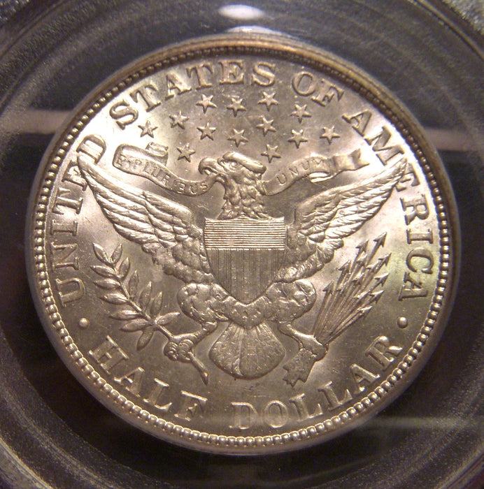 1909 Barber Half Dollar - PCGS AU58