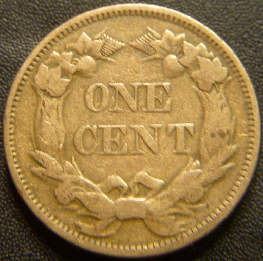 1858 Flying Eagle Cent - Small Letter Fine