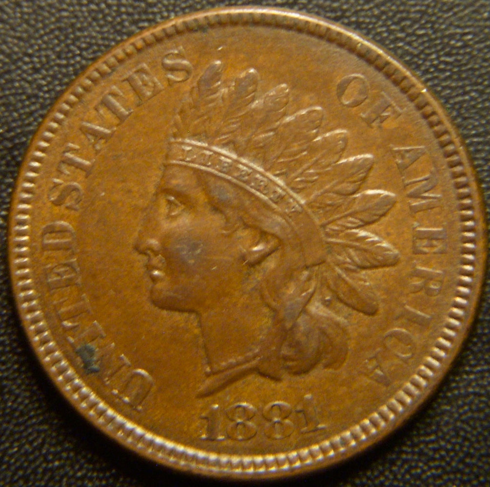 1881 Indian Head Cent - Extra Fine