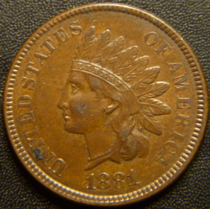 1881 Indian Head Cent - Extra Fine