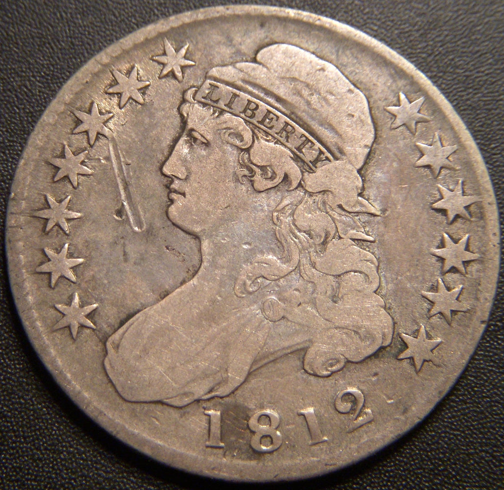 1812 Bust Half Dollar - Fine Details