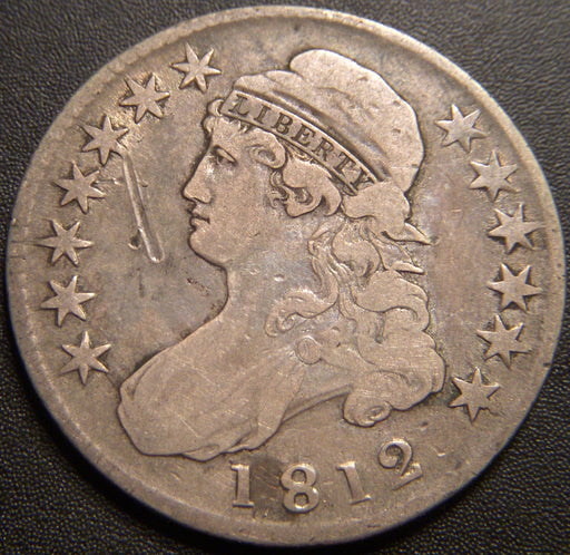 1812 Bust Half Dollar - Fine Details