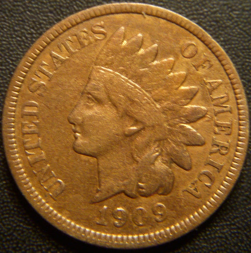 1909-S Indian Head Cent - Very Good