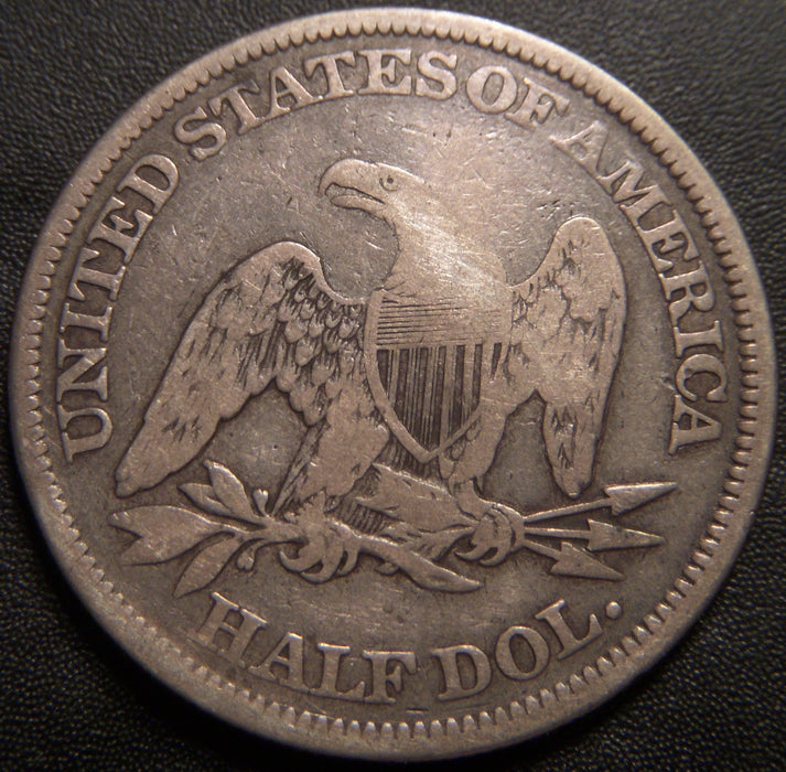 1859 Seated Half Dollar - Fine