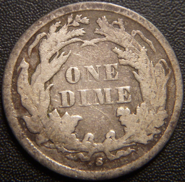 1863-S Seated Dime - Very Fine